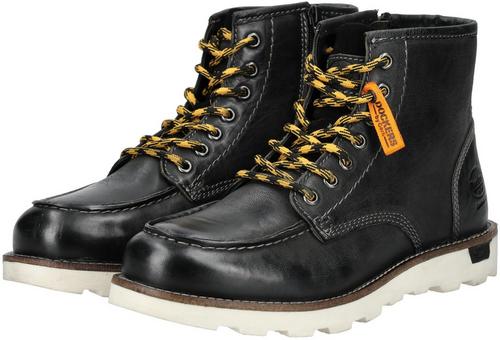 Rückansicht von Dockers Stiefelette Stiefel Herren Schwarz