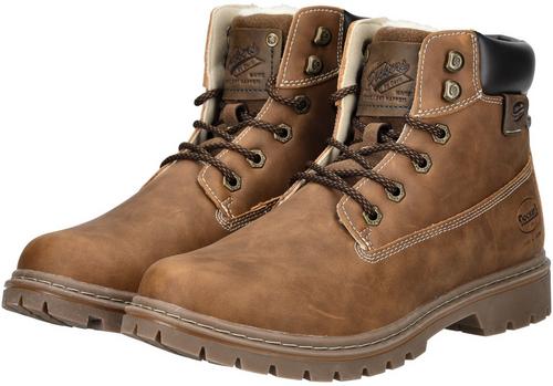 Rückansicht von Dockers Stiefelette Stiefel Herren Cognac