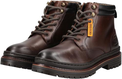 Rückansicht von Dockers Stiefelette Stiefel Herren Braun