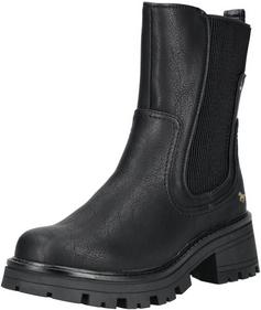 Mustang Stiefelette Stiefel Damen Schwarz