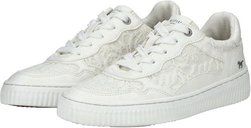 Rückansicht von Mustang Sneaker Sneaker Damen Wei&szlig;