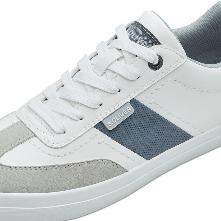 S.OLIVER S.OLIVER Sneaker Sneaker Herren - Wei&szlig;/Blau - 1 | SportScheck