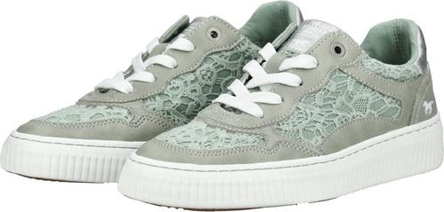 Rückansicht von Mustang Sneaker Sneaker Damen Hellgr&uuml;n