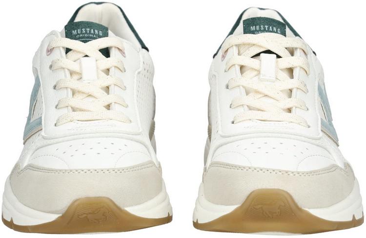 Mustang Mustang Sneaker Sneaker Damen - Wei&szlig;/Gr&uuml;n - 1 | SportScheck