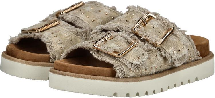 Mustang Mustang Pantoletten Freizeitschuhe Damen - Beige - 0 | SportScheck