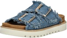 Mustang Pantoletten Freizeitschuhe Damen Blau