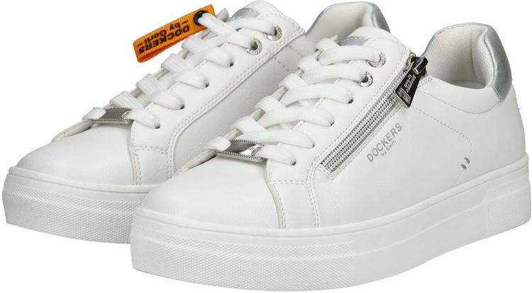 Dockers Dockers Sneaker Sneaker Damen - Wei&szlig;/Silber - 0 | SportScheck