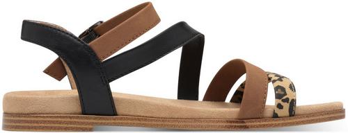 Rückansicht von S.OLIVER Sandalen Sandalen Damen Leopard