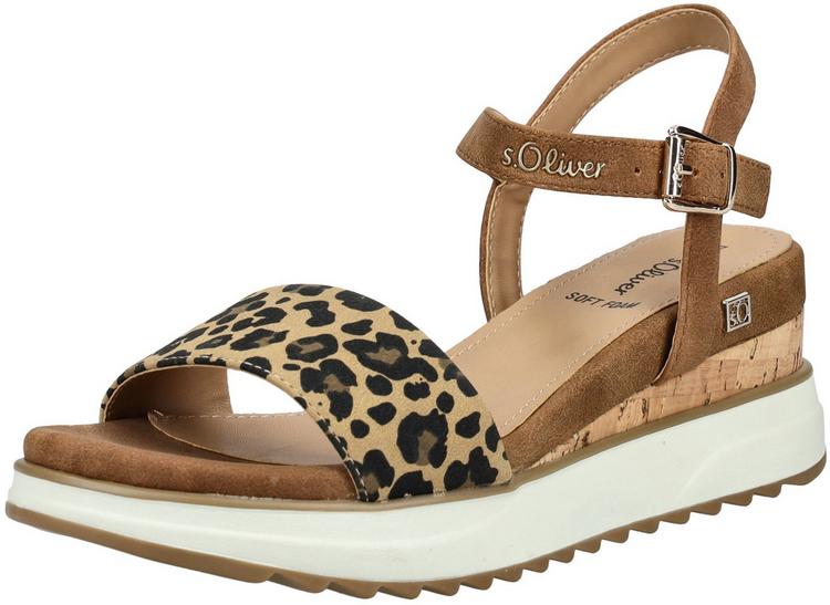 S.OLIVER S.OLIVER Sandalen Sandalen Damen - Leopard - 0 | SportScheck