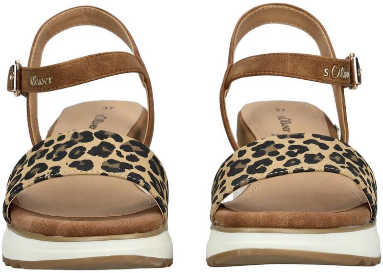 S.OLIVER S.OLIVER Sandalen Sandalen Damen - Leopard - 1 | SportScheck