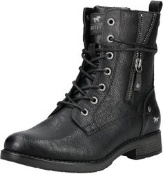 Mustang Stiefelette Stiefel Damen Schwarz