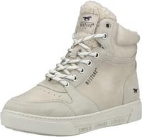 Mustang Stiefelette Stiefel Damen - Wei&szlig;