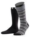 ESPRIT M. Stripe SO  2-Pack Socken Herren - black (3000)