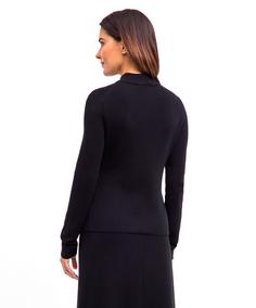 Rückansicht von Falke Strickpullover Damen black (3000)