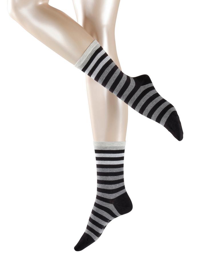 ESPRIT ESPRIT Mult. Stripe SO Socken Damen - black (3000) - 0 | SportScheck