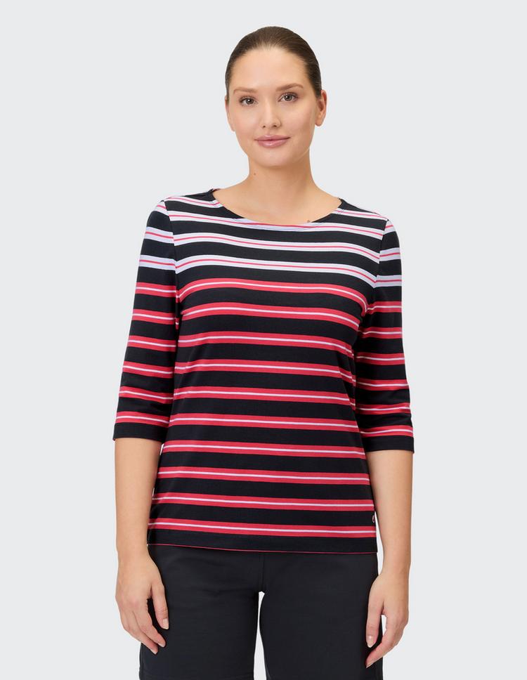 JOY sportswear JOY sportswear JANETTE Langarmshirt Damen - night hibiscus stripes - 0 | SportScheck