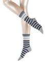 ESPRIT Mult. Stripe SO Socken Damen - light grey (3400)