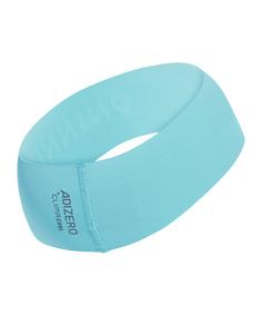 Rückansicht von adidas Running Stirnband Laufmütze blauschwarz
