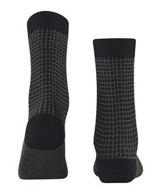 Rückansicht von Falke Freizeitsocken Damen black (3000)