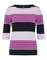 JOY sportswear LUANA Langarmshirt Damen - rosebloom stripes