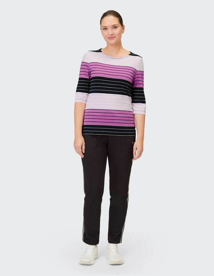 JOY sportswear JOY sportswear LUANA Langarmshirt Damen - rosebloom stripes - 0 | SportScheck