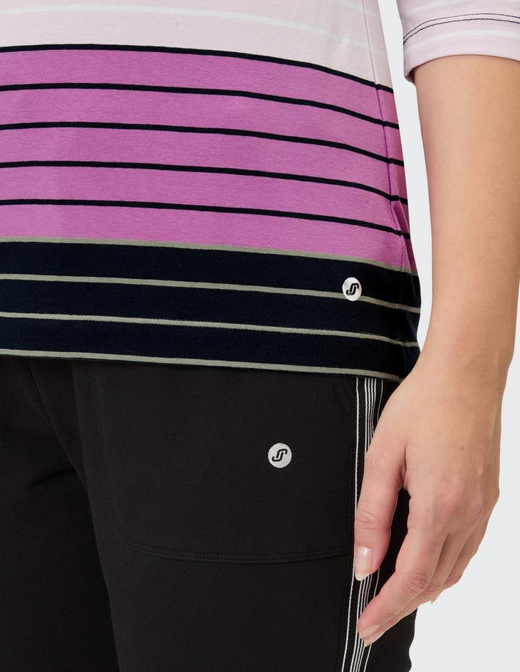 JOY sportswear JOY sportswear LUANA Langarmshirt Damen - rosebloom stripes - 3 | SportScheck