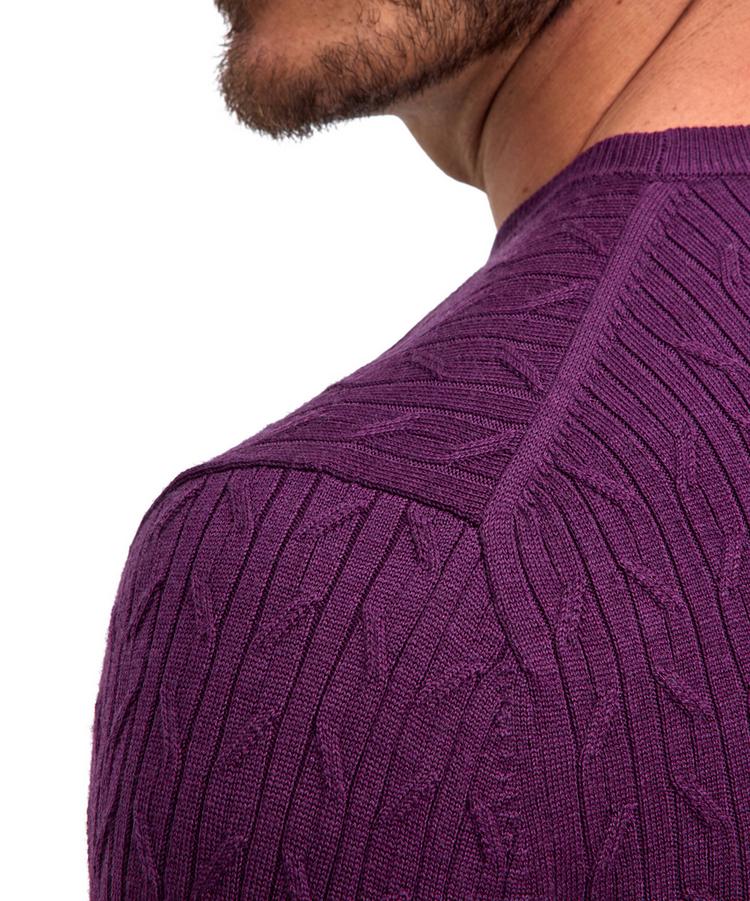 Falke Falke Strickpullover Herren - aubergine (8282) - 3 | SportScheck
