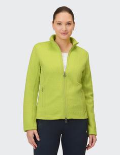 Rückansicht von JOY sportswear ALESSIA Trainingsjacke Damen limelight