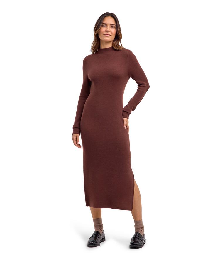 Falke Falke Merino Ultrafine Kleid Damen - maroon (5108) - 0 | SportScheck