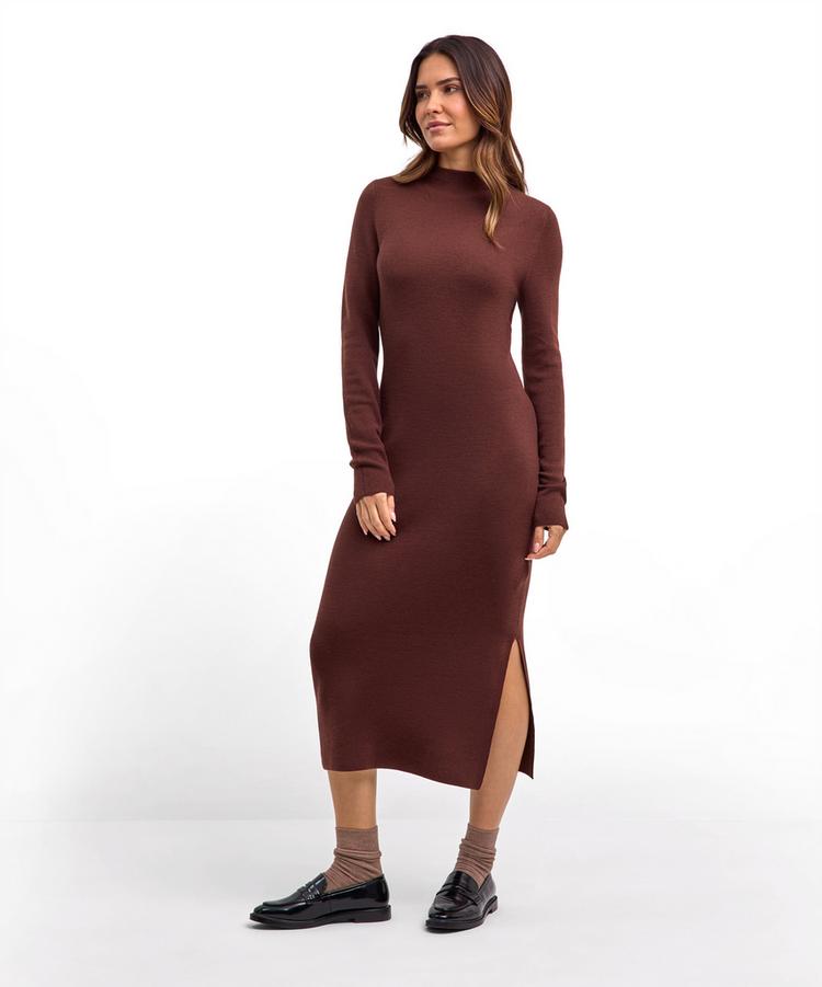 Falke Falke Merino Ultrafine Kleid Damen - maroon (5108) - 1 | SportScheck