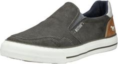 Mustang Slipper Slipper Herren Grau