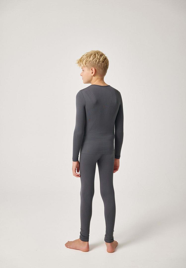 Snocks Snocks Thermounterw&auml;sche Kinder Funktionsshirt - Grau - 0 | SportScheck
