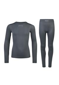 Snocks Thermounterw&auml;sche Kinder Funktionsshirt - Grau