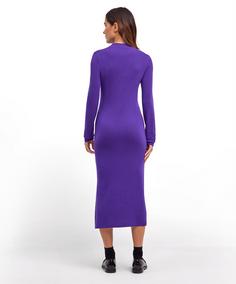 Rückansicht von Falke Kleid Damen purple (8300)