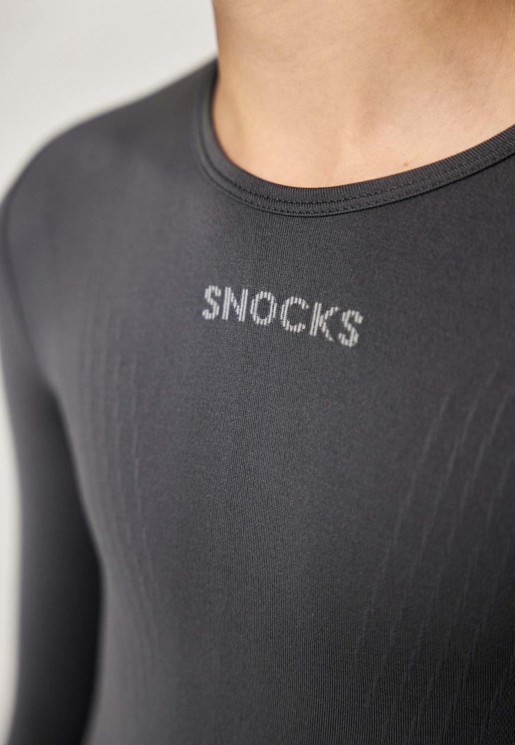 Snocks Snocks Thermounterw&auml;sche Kinder Funktionsshirt - Schwarz - 3 | SportScheck