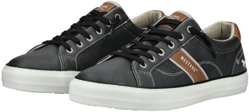 Rückansicht von Mustang Sneaker Sneaker Herren Grau