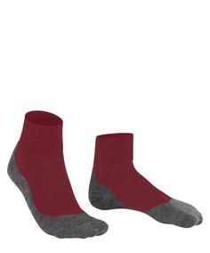 Falke TK5 Wander Short Laufsocken Herren cranberry-black (8831)