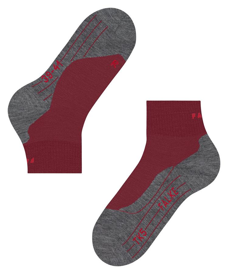 Falke Falke TK5 Wander Short Socken Herren - cranberry-black (8831) - 3 | SportScheck
