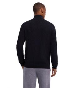 Rückansicht von Falke Strickpullover Herren anthra.mel (3080)