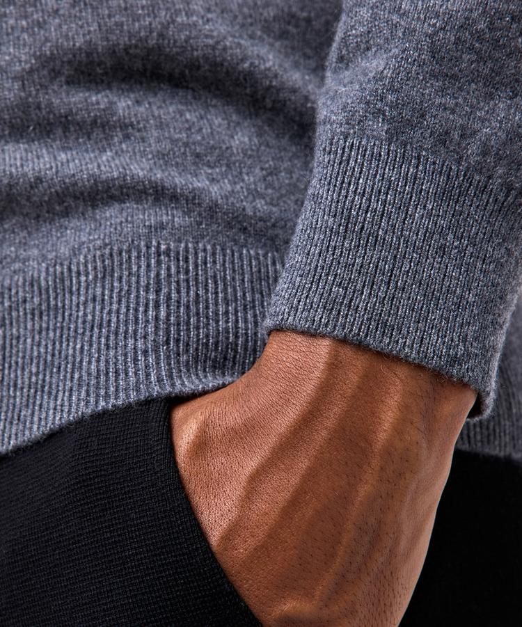 Falke Falke Strickpullover Herren - dark grey -heather (3278) - 2 | SportScheck