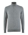 Falke Strickpullover Herren - light greymel. (3390)