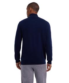 Rückansicht von Falke Strickpullover Herren night sky (6437)