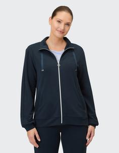 Rückansicht von JOY sportswear ELORA Trainingsjacke Damen night
