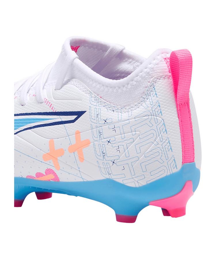 PUMA PUMA ULTRA 5 Match FG/AG Volume Up Jr Kids Fu&szlig;ballschuhe Kinder - weissblau - 2 | SportScheck