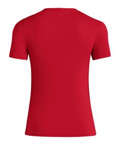 Rückansicht von adidas T-Shirt Damen Laufshirt Damen rot