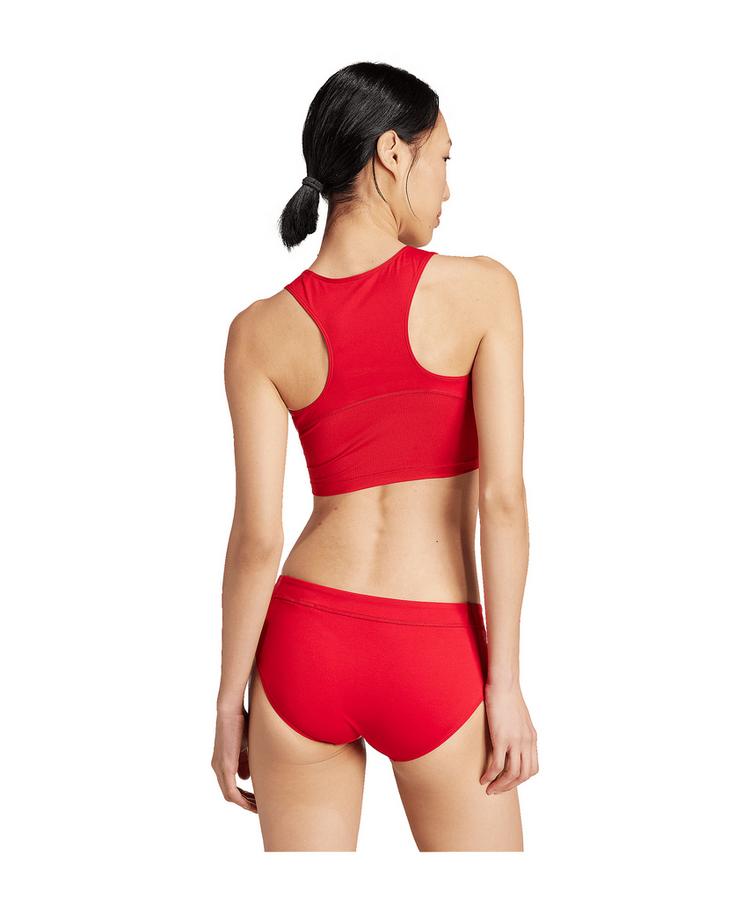 adidas adidas Adizero Sport-BH Damen Wei&szlig; BH Damen - rot - 0 | SportScheck