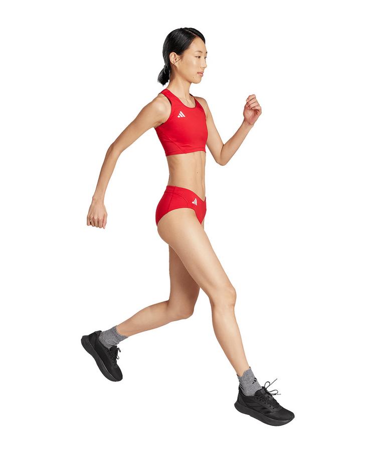 adidas adidas Adizero Sport-BH Damen Wei&szlig; BH Damen - rot - 0 | SportScheck