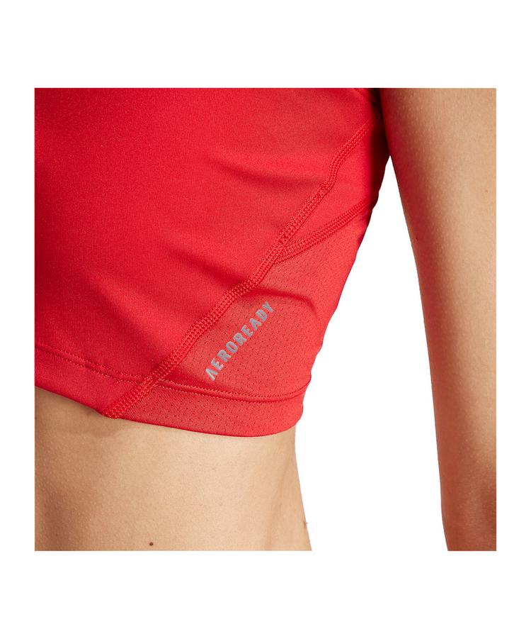 adidas adidas Adizero Sport-BH Damen Wei&szlig; BH Damen - rot - 2 | SportScheck