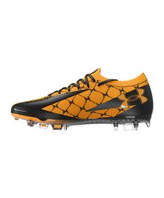 Rückansicht von Under Armour Shadow Elite 3 FG Mansory Fußballschuhe orangeschwarz