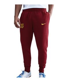 Nike FC Barcelona NSW Club Jogginghose Trainingshose Herren rotgelb